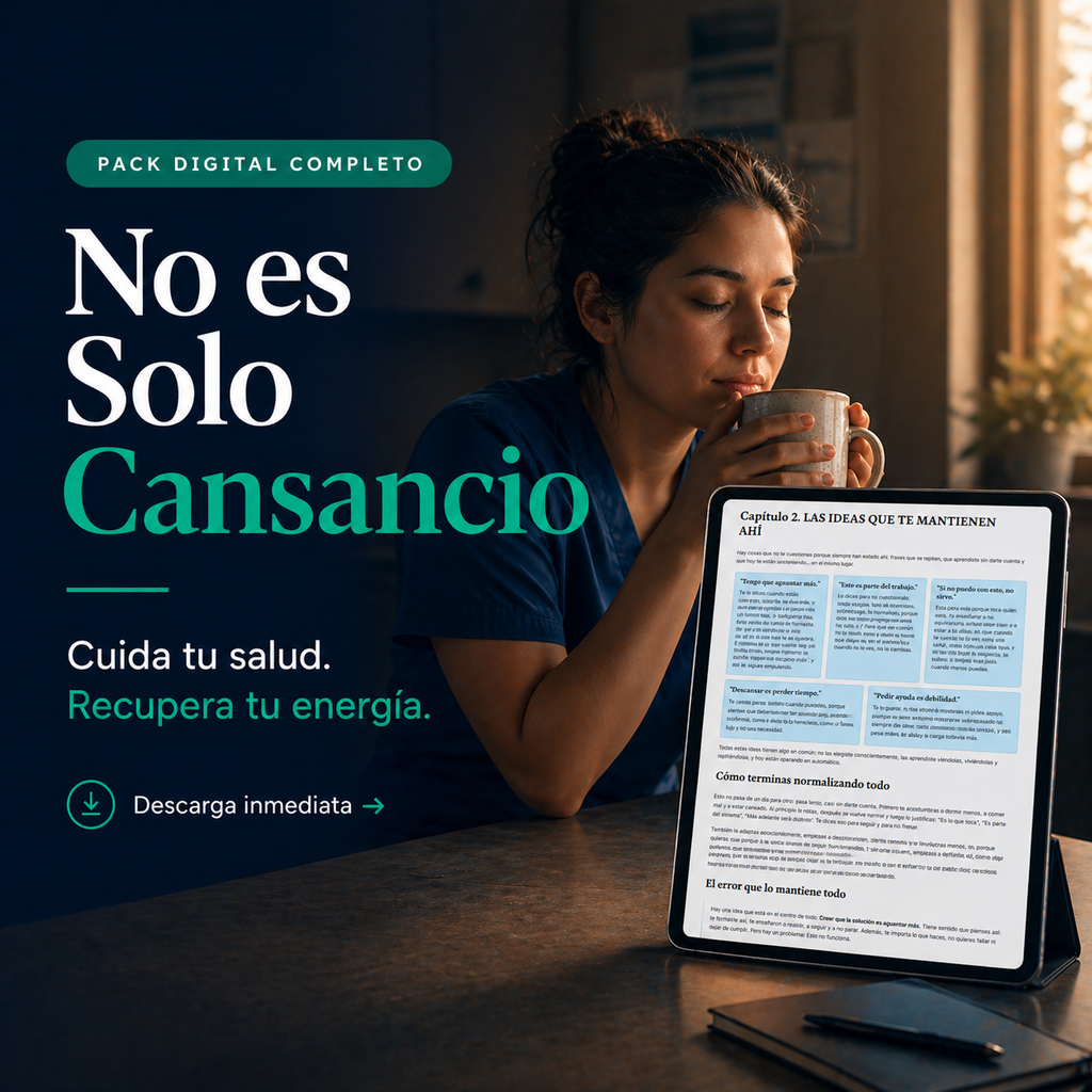 No es solo cansancio: Recupera tu energía mental en profesionales de salud